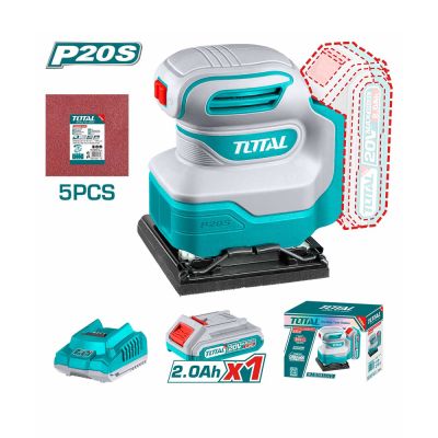 Ponceuse Vibrante Total 20V - Prix Tunisie | Arkan.tn