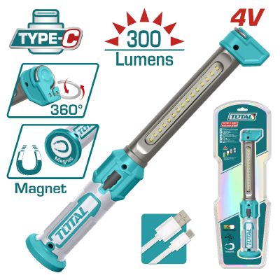 Lampe Rechargeable Total 3.6V - Prix Tunisie | Arkan.tn