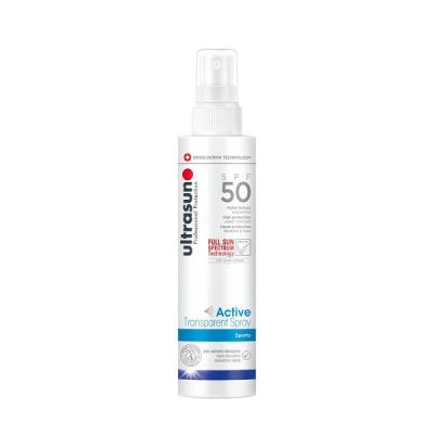 Spray transparent ULTRASUN ACTIVE - SPF50 - 150ML