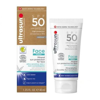 Écran solaire ULTRASUN FACE MINERAL - SPF50+ - 40ML