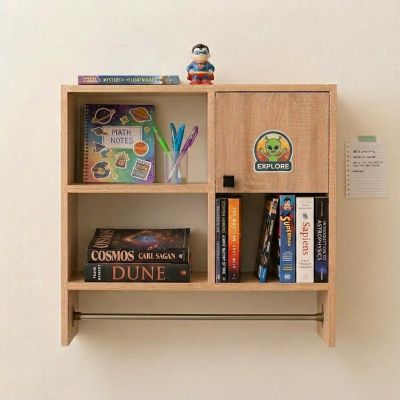 Étagère de Rangement Murale pour Chambre Enfant – Sweet Style 60 × 60 × 16 cm