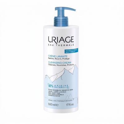 Uriage Crème Lavante 500ml Nettoyant Doux Peaux Sensibles