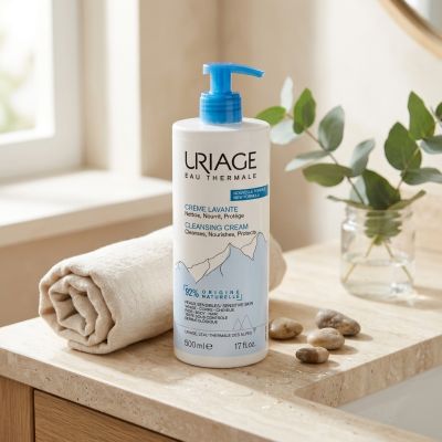 Uriage Crème Lavante 500ml Nettoyant Doux Peaux Sensibles