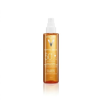 Vichy Capital Soleil Huile Solaire Invisible SPF50+ Corps