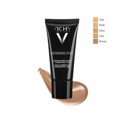 VICHY Dermablend Fond de Teint Fluide Teinté Nude 25 SPF35