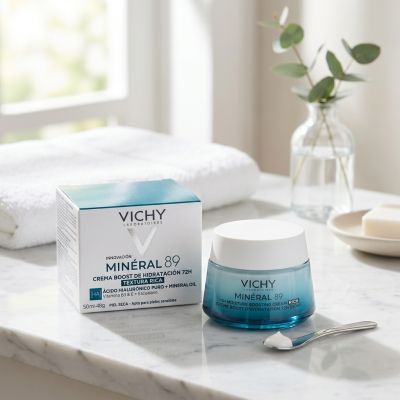 Vichy Minéral 89 Crème Riche 50ml Soin Hydratant Visage