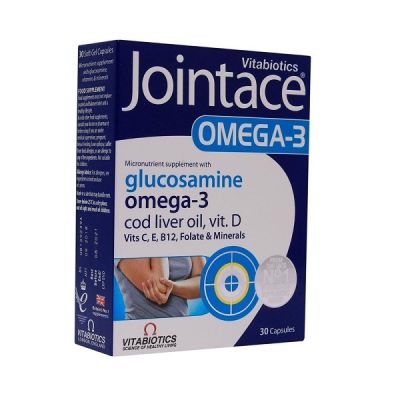 Complément VITABIOTICS JOINTACE OMEGA 3 - 30 capsules
