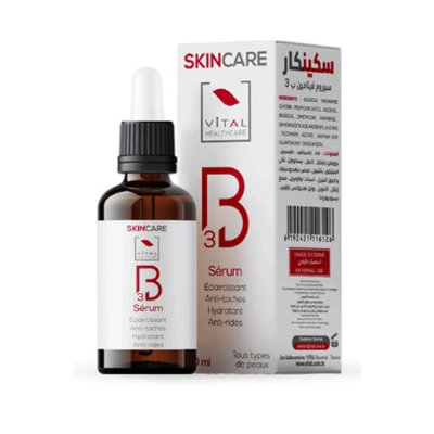 VITAL HEALTHCARE SKINCARE B3 Sérum éclaircissant 20ml