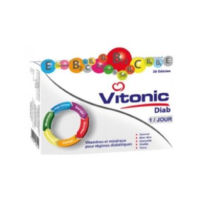 Complément VITAL VITONIC DIAB - 30 gélules