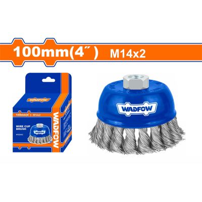 Brosse Métallique Torsadée 100mm - Prix Tunisie | Arkan.tn