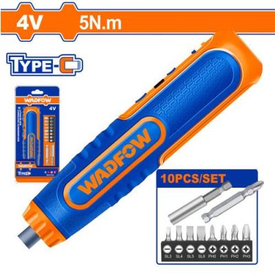 Tournevis électrique Wadfow 4V + 10... | Arkan.tn