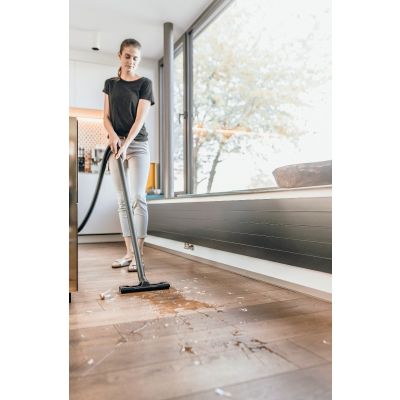 Aspirateur multifonction avec cartouche filtrante WD2 Plus V-12/4/18/C 1.628-009.0 Noir et jaune - KARCHER