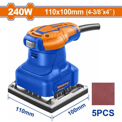 Ponceuse vibrante Wadfow 240W + 5 papiers -... | Arkan.tn