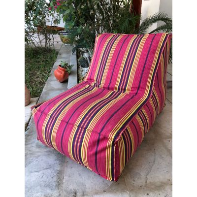 Pouf Guest EU COSY - 100 X 60 X 60 cm - Multicolore