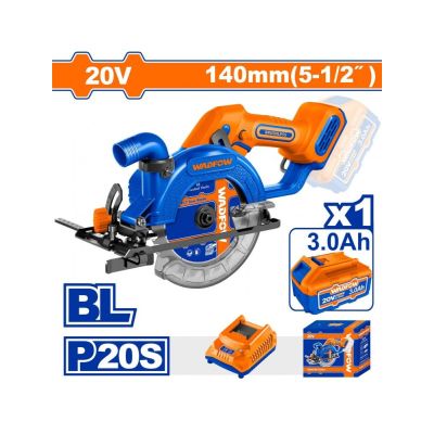 Scie Circulaire Wadfow 20V 140mm - Prix Tunisie | Arkan.tn