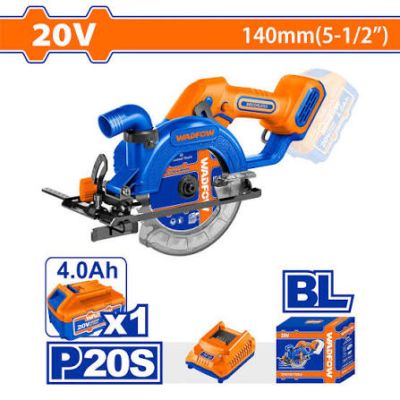Scie Circulaire Wadfow 20V 140mm - Prix Tunisie | Arkan.tn