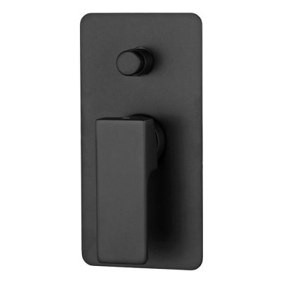 Mitigeur douche encastrable - REMER - AU09NO - noir mat