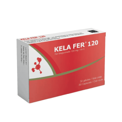 Complément XEN KELA FER - 120MG - 30 capsules