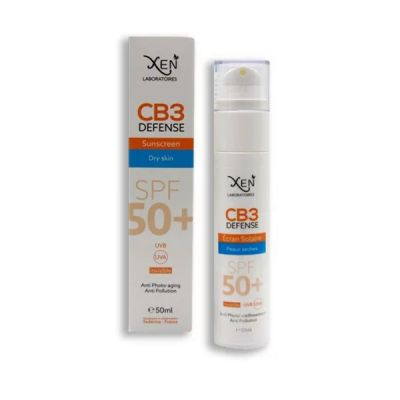 Écran solaire XEN CB3 DEFENCE - Peaux Sèches - 50ML