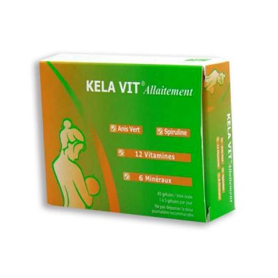 Complément KELA VIT ALLAITEMENT - 45 gélules