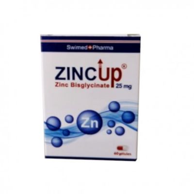 ZINCUP 25mg 60 Gélules - Prix Tunisie | Arkan.tn