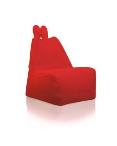 Pouffy Lapino - Rouge - 50 L x 63 H - Pouf Tunisie