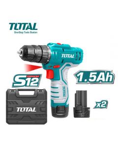 Visseuse à Percussion TOTAL TDLI12325 – 12V + Embout