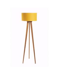 Chtioui design - Lampadaire scandinave - Trépied - Chêne claire - 145 cm