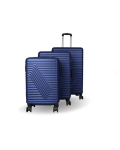 Set de trois valises ABS Bleu RI