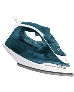Tefal Fer à Repasser Express Steam 2400W - FV2839 - Bleu - Garantie 1 an