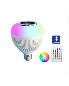 Ampoule Led- E27 - 220 V - RGB - Bluetooth - Haut parleur