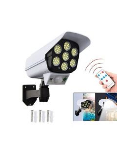 Projecteur Solaire avec capteur de mouvement - Forme Caméra Surveillance