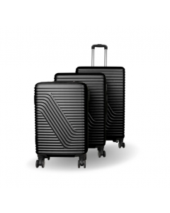 Set de trois valises ABS Noir RI