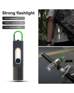 Lampe de poche multifonctionnelle avec 4 modes de zoom