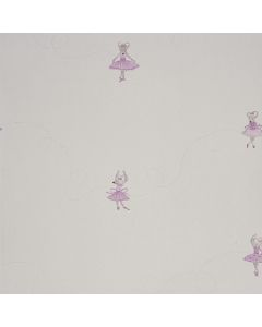 Papier peint pour enfants casadeco collection douce nuit Bal - Rouleau de 53 cm x 10.05 m - Casadeco