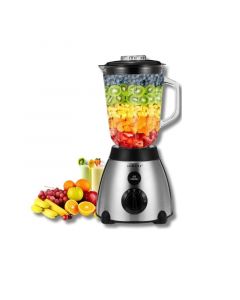 Mixeur 2 en 1 - 400W - Blender 1.5L en Verre - Avec Moulin à Épices