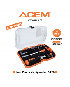 ACEM - Jeux d'outils de reparation (29pcs)