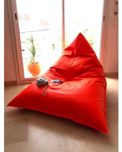 Pouf XXL Twister - Dimensions: L*L*H = 140*100*90 cm-Rouge