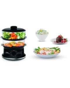 Cuiseur Vapeur Tefal Steam Cooker VC140131 - 900W - Noir - Garantie 1 An