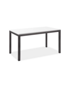 METABOIS Table scolaire Biplace - Acier/MDF- Noir - HxLxP(74x110x45)cm