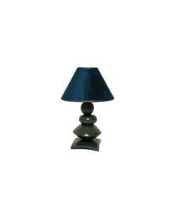 Chtioui design - Lampe de chevet - Céramique - Secoupe - Vert Royal - 42 cm