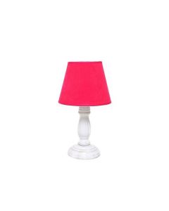 Chtioui design - Lampe de chevet - Céramique - Classique - Fuchsia - 46 cm