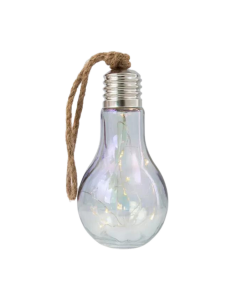 Lampe Décorative avec corde de chanvre - 20 x 9 cm