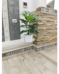Plante artificielle - pot en céramique  - support Hauteur 1.3 mètre  - ARKA20