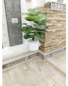 Plante artificielle - pot en céramique  - support Hauteur 1.3 mètre  - ARKA30