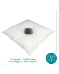 Pack de 2 oreillers 60/60cm - MON AURA