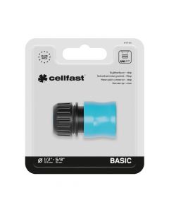 Raccord rapide stop 1/2"-5/8" - CELLFAST
