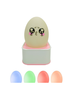 veilleuse œuf rechargeable pour chambre d'enfant avec capteur de son