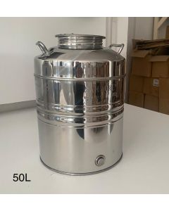 Citerne pour huile d'olive 50 Litres - Citerne Inox 18/10 - SANSONE