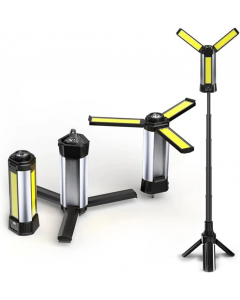 Lampe de Travail – Pliable, extensible, camping & secours Tunisie Camping